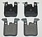 Rear Brake Pads to fit Bmw 1 (F20) 116 i and others