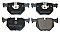 Rear Brake Pads to fit BMW 7 (E65, E66, E67) 730 i, Li and others