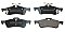 Rear Brake Pads to fit Toyota YARIS (P13) 1.0 (KSP130, KSP130) and others