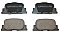 Rear Brake Pads to fit Toyota OPA (ZCT1_, ACT1_) 1.8 (ZTC10) and others