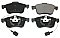 Front Brake Pads to fit Alfa Romeo GIULIETTA (940) 1.4 TB (940FXB1A, 940FXB11) and others