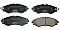Front Brake Pads to fit Chevrolet LACETTI (J200) 1.4 16V and others