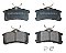 Rear Brake Pads to fit Toyota AVENSIS (T22) 1.6 VVT-i (ZZT220, ZZT220R) and others