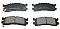 Rear Brake Pads to fit Ford Asia & Oceania FREDA Bus (KH-SGLWF, KH-SGLW3F, KH-SGL5F) 2.5 D AWD and others