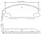 Front Brake Pads to fit Hyundai H-1 / STAREX Bus (A1) 2.4 4WD and others