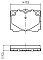 Rear Brake Pads to fit Mitsubishi PAJERO SPORT I (K7, K9) 2.5 TD (K94W, K74T) and others