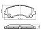 Front Brake Pads to fit X-Trail 1.3 1.6 MK3 DIG-T and others