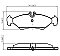Rear Brake Pads to fit Mercedes-Benz SPRINTER 2-t Platform/Chassis (B901, B902) 211 CDI (901.621, 902.611, 902.612, 902.621, 902.622) and others