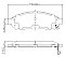 Front Brake Pads to fit Nissan NAVARA NP300 (D40) 2.5 dCi 4WD and others