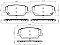 Front Brake Pads to fit Hyundai i30 (PDE, PD, PDEN) 2.0 N and others