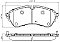 Front Brake Pads to fit Man TGE Bus 2.0 TDI and others