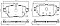 Rear Brake Pads to fit Mercedes-Benz E-CLASS (W213) E 200 (213.042) and others