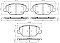 Front Brake Pads to fit Vauxhall INSIGNIA Mk II (B) Country Tourer (Z18) 2.0 D (47) and others