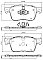 Front Brake Pads to fit Jaguar F-PACE (X761) 2.0 TD4 and others