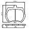 Front Brake Pads to fit Austin 1000-Series MK II 1100 and others