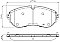 Front Brake Pads to fit Man TGE Bus 2.0 TDI and others