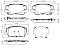 Front Brake Pads to fit Kia PICANTO III (JA) 1.0 and others