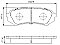 Rear Brake Pads to fit Toyota LAND CRUISER 100 (J1) 4.2 TD (HDJ100, HDJ100) and others