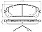 Front Brake Pads to fit Lexus NX (Z1) 200t AWD (AGZ15, AGZ15R) and others