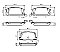 Rear Brake Pads to fit Toyota MR2 I (AW1) 1.6 16V (AW11) and others