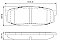 Rear Brake Pads to fit Toyota LAND CRUISER 200 (J2) 4.5 D V8 (VDJ200) and others