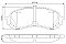 Front Brake Pads to fit Subaru IMPREZA Estate (GG) 1.6 AWD and others