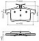 Rear Brake Pads to fit Jaguar XF I (X250) 5.0 Kompressor and others