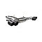 BMW X3M Inc Competition Scorpion Exhaust System