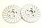 Front Brake Discs to fit Lexus IS200
