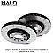Clio RS 197 Front C Hook Grooved Brake Discs