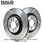 Mini Cooper S F56 Front Brake Discs Dimpled and Grooved 294mm 5x112 PCD