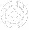 Rear Brake Discs and Pads to fit Ford Fiesta 1.6 ST ST180 Dimpled and Grooved