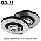 Front C Hook Slotted Brake Discs BD1367C