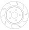 Front Rear Performance Brake Discs Mintex Pads to fit Ford Focus ST ST225 MK2