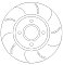 Rear Dimpled and Grooved Brake Discs to fit Ford TOURNEO CONNECT 1.8 16V