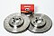 Front Brake Discs with Mintex Pads to fit Mini Cooper S R56 174HP