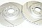 Skoda Octavia 2.0 RS Front Brake Discs Sport Grooved