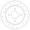 Ford Fiesta 1.6 ST Rear Slotted Brake Discs with OE Quality Brake Pads ST180