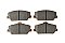 Front DBA Xtreme Brake Pads to fit Hyundai I30N