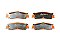 Rear DBA Xtreme Brake Pads to fit Toyota Landcruiser