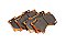 Front DBA Xtreme Brake Pads to fit Toyota Landcruiser