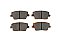 Rear DBA Xtreme Brake Pads to fit  Hyundai I30N Kona N