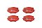 Front DBA Brake Pads Race Performance to fit Mazda MX5