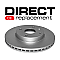 DBA Street Series Plain Brake Disc 253mm x 10mm Solid DBA2109 - Rear