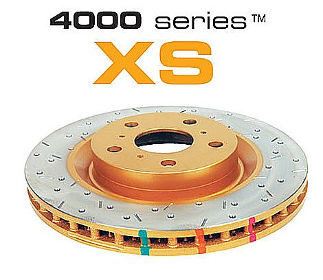 DBA 4000 series XS Brake Disc 357.7mm x 34mm Kangaroo Paw DBA42340XS - Front