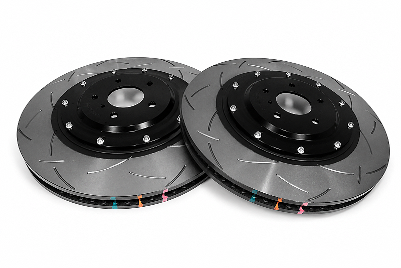 Nissan R35 GTR Front DBA Grooved Brake Discs Pair