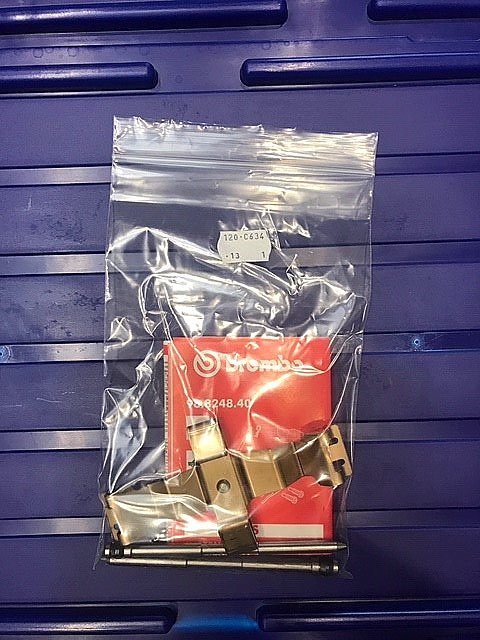 Tesla Model 3 Performance Genuine Front Caliper Fitting Kit