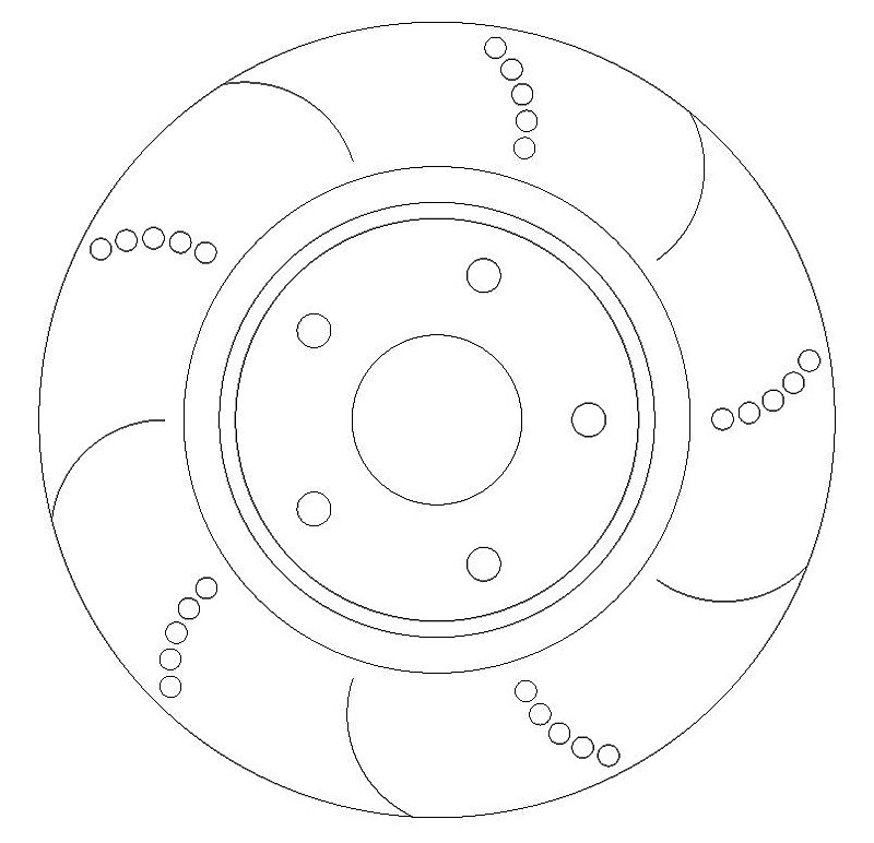 Front Brake Discs to fit Honda Accord 2.2 CTDi