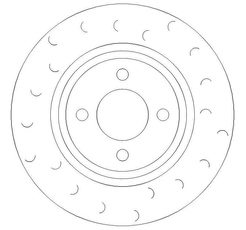 Front Brake Discs 276 mm to fit Mini Mini (R50, R53)