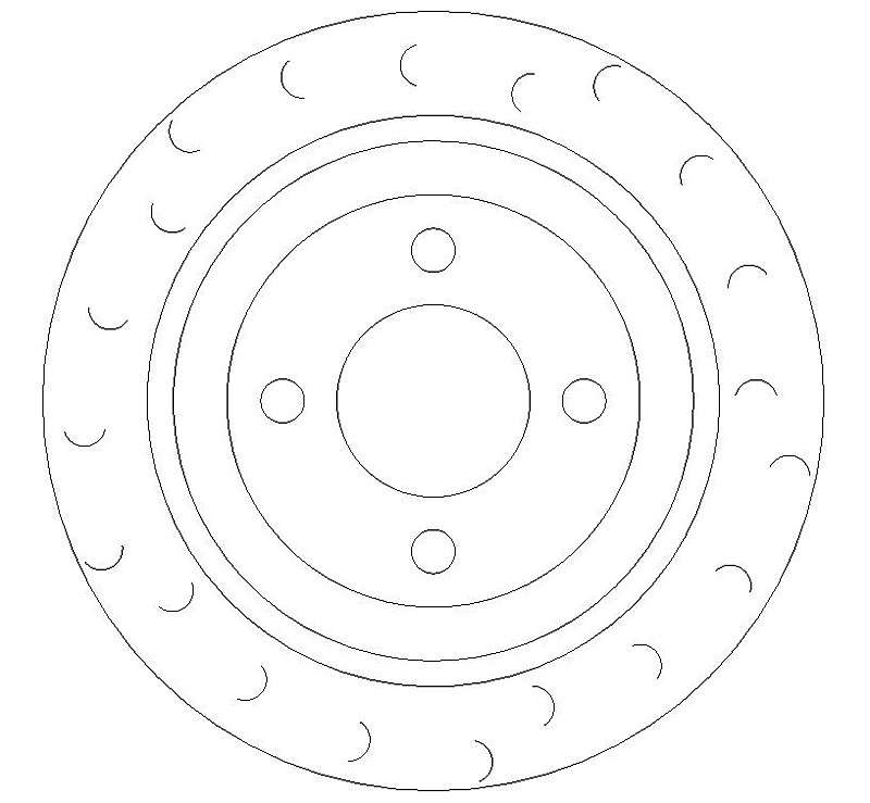 Rear Brake Discs 259 mm to fit Mini Mini (R50, R53)